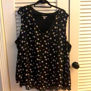 Avenue sleeveless dress top